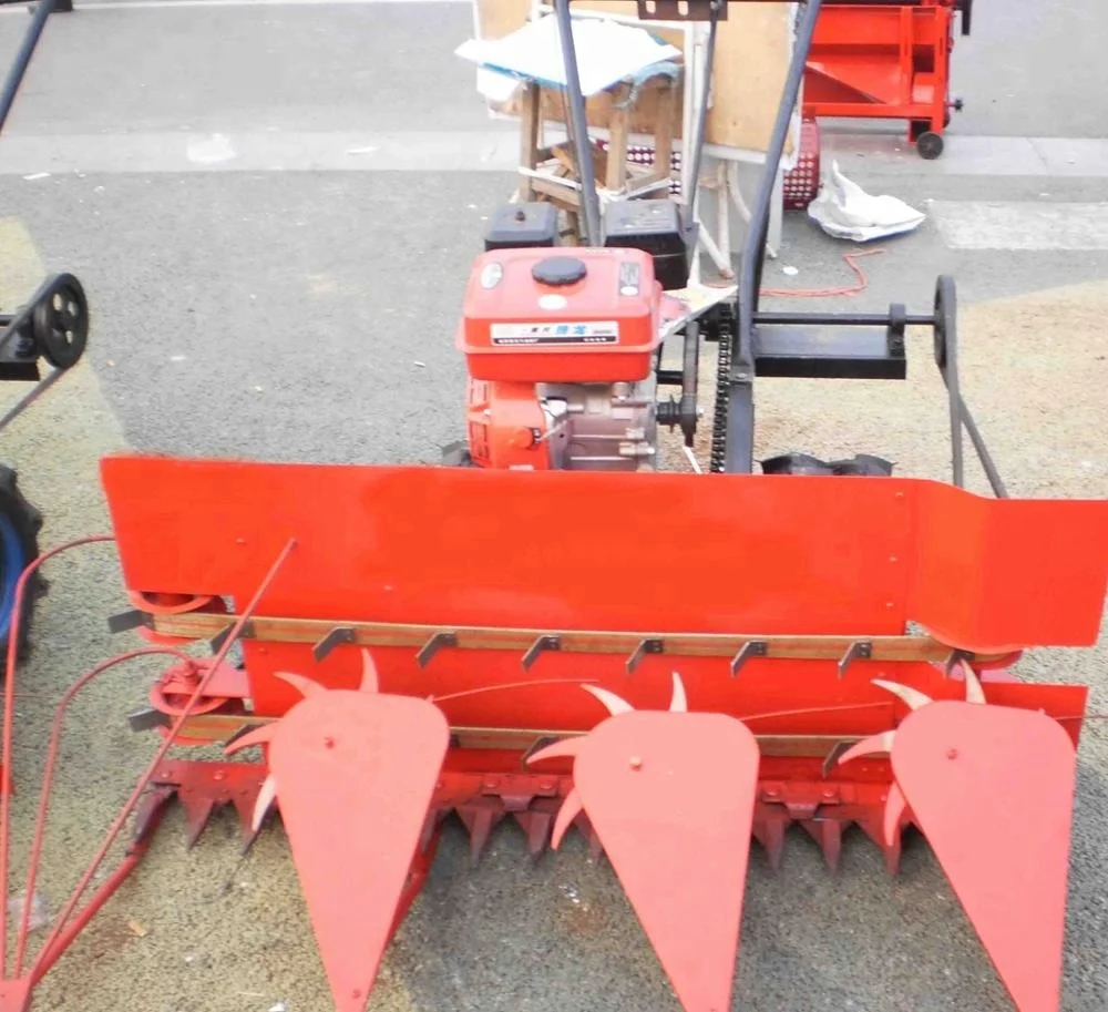 Semi-automatic rice harvesting machine hot pepper harvesting machine sorghum harvester