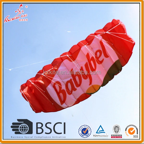 Promotional power kite parachute kite from weifang kaixuan kite factory