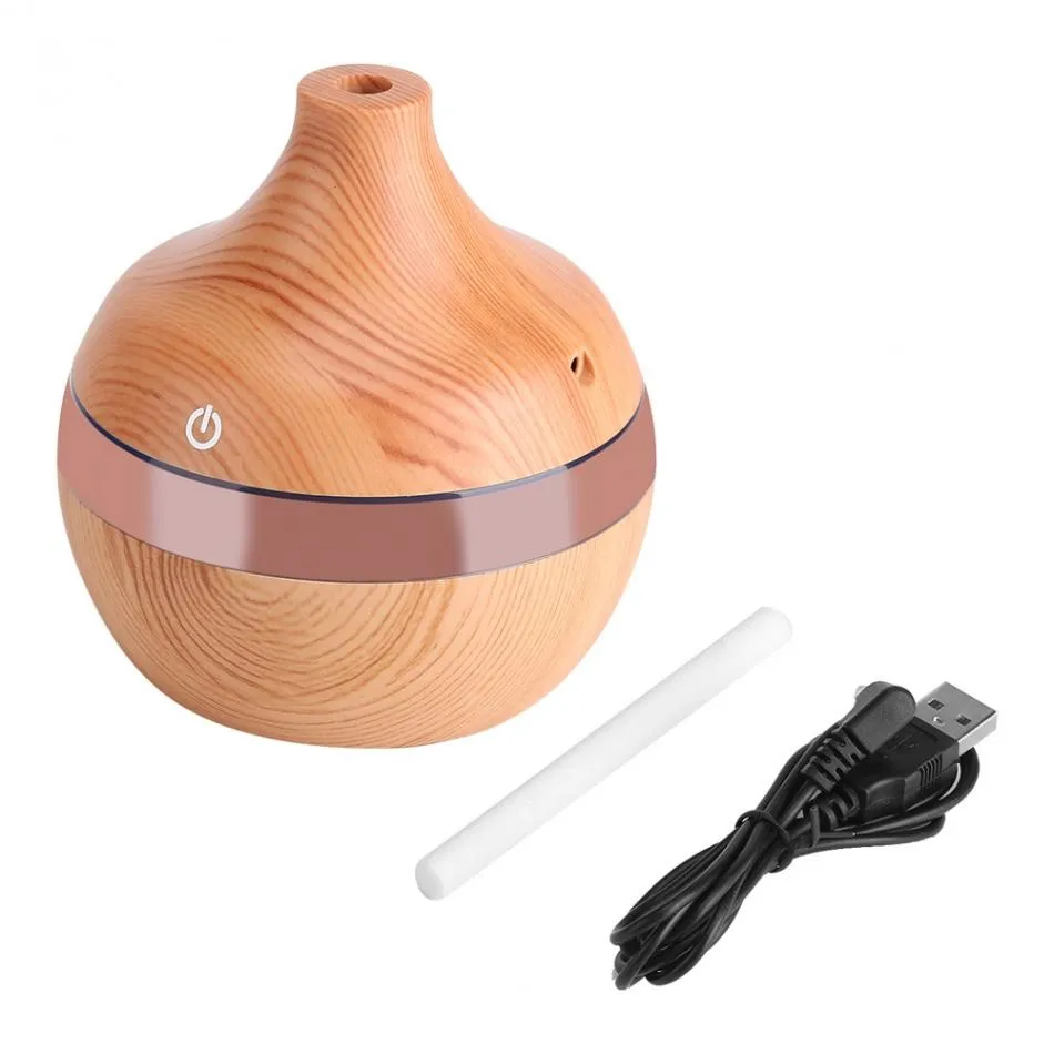 
Led Night Lamp 300ml Mini Humidifier Cool Misting Car Aroma Diffuser Aromatherapy Essential Oil Diffuser For Car 
