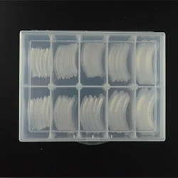 Almond Shape False Nail Tip Water Drop Artificial Fingernail ABS Material discount pedi-vac