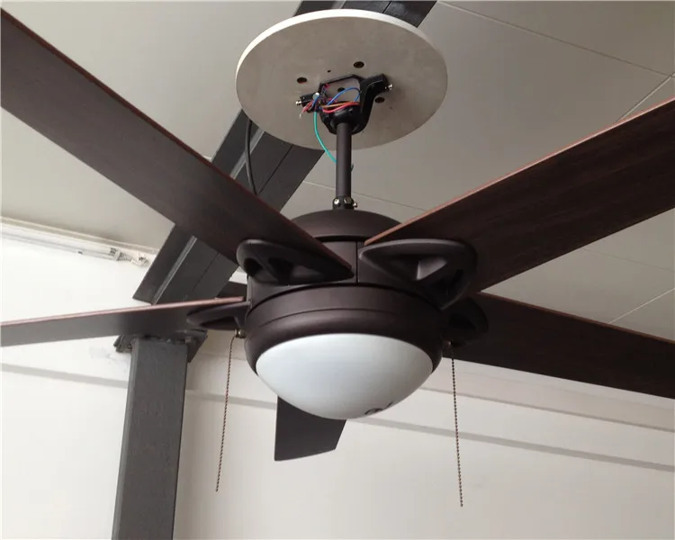 52 inch FIVE BLADES ONE LIGHT Decorative Ceiling Fan