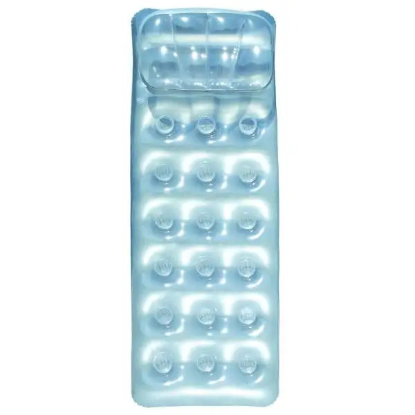 Bestway 43024 металлический надувной прозрачный ПВХ матрас для водной кровати