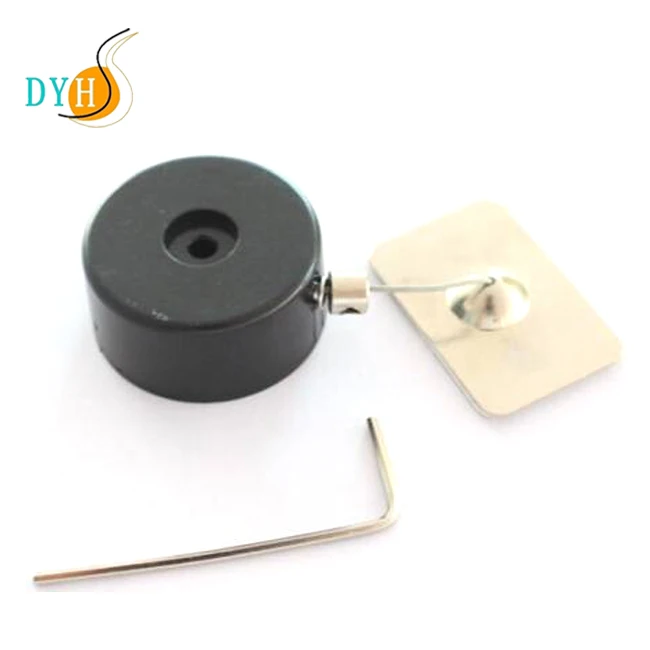 2021 New Round Shape mini Retractable Anti Theft Pullbox for jewelry display