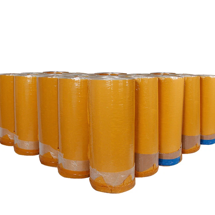 
Wholesale BOPP Self Adhesive Transparent Tape Yellowish Jumbo Roll Manufacturer 