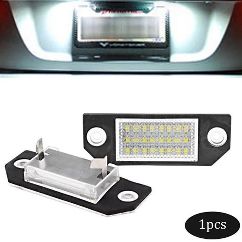 1Pcs 5W Led Number Plate High Quality For Ford Focus MK2 Number License Plate Light Lamp For 2003-2008 Ford Focus MK2#292256