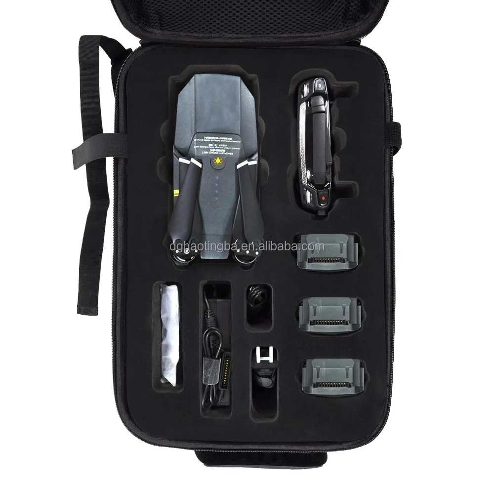 Black EVA Drone Case Waterproof EVA Backpack Hard Shell Travel Shoulder Bag For Mavic Pro Drone