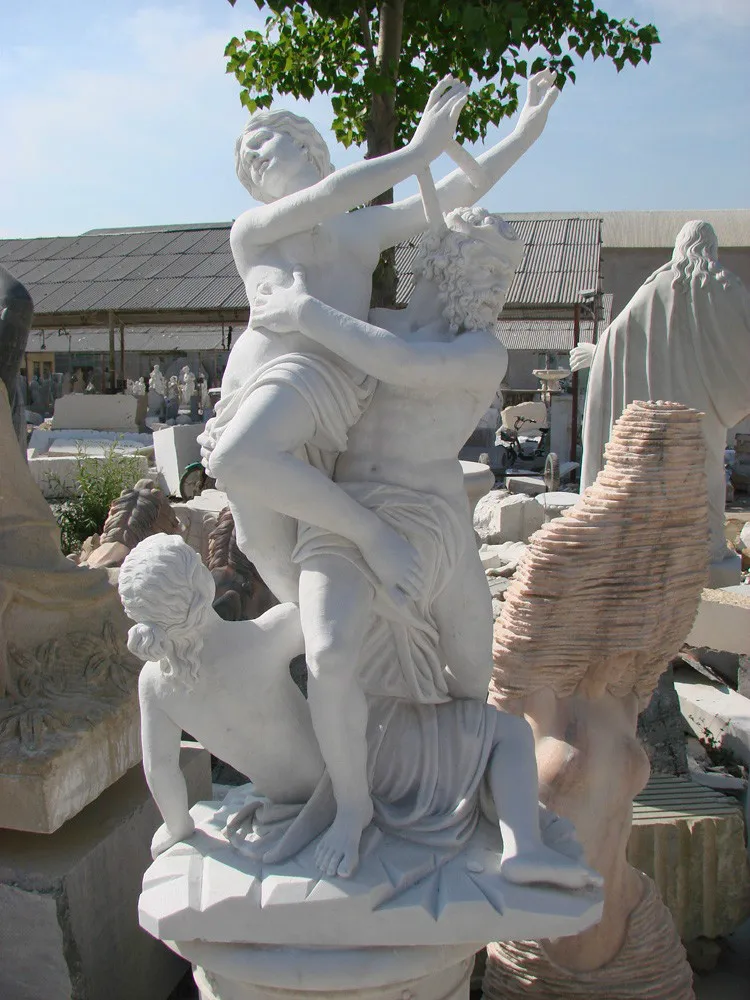 Скульптуры из мрамора. Статуи из мрамора для офиса, дома, сада. Изготовление на заказ по вашему эскизу.