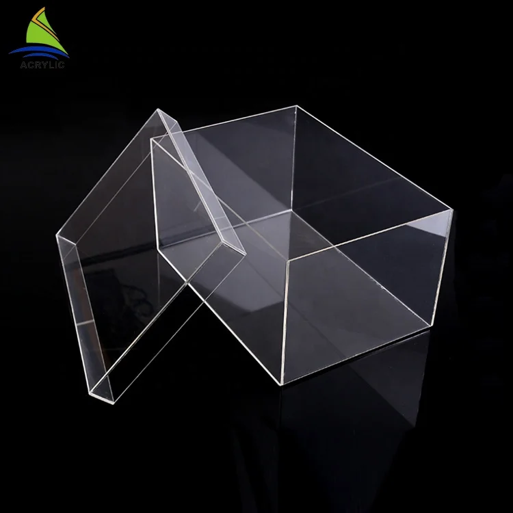 Excellent Quality Clear Acrylic Shoes Display Cases Custom Transparent Shoes Box