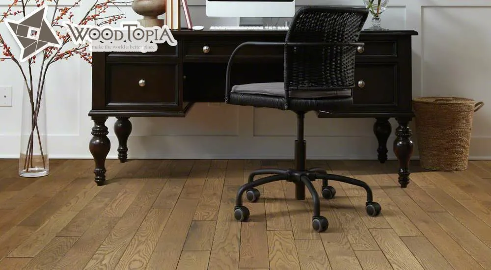 
Wood Floor Unique Fit for Laminated Flooring Solid Oak Flooring Modern Indoor Office Building 18mm More Than 5 Years 