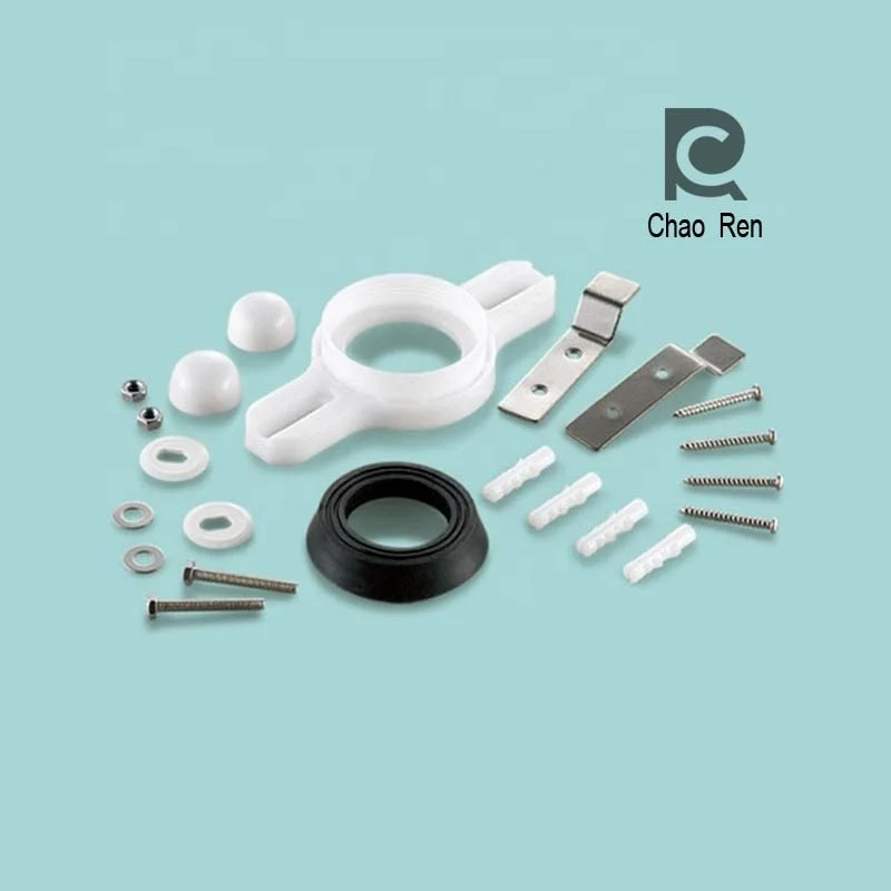 round portable wash basin sanitary bathroom accessories for WC install fittings for wall-hung toilet