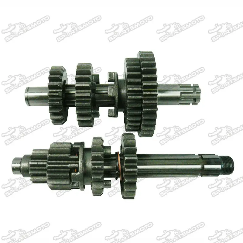 велосипед ямы части главного вала счетчик вал коробки передач для yx150 yinxiang ух 150cc электрический запуск двигателя wd150