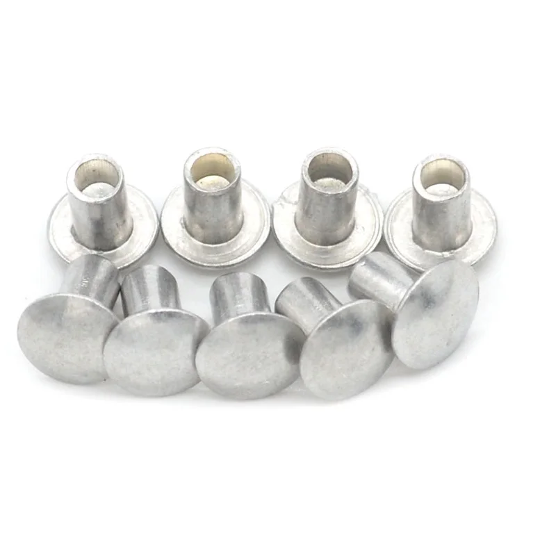 China Factory Hot Sale half hole rivet half tubular rivet hollow semi tubular rivets
