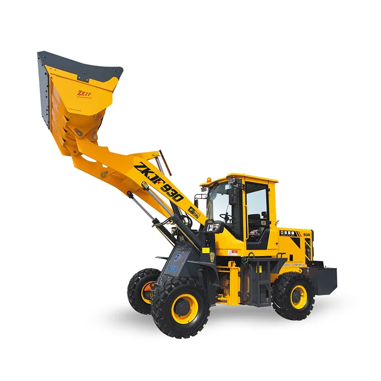 2 Ton FRONT WHEEL LOADER MODEL ZKJF930 WHEEL Medium Wheel Side Reducer Driving Axle Articulated Chassis YUNNEI Engine 1000 Mm