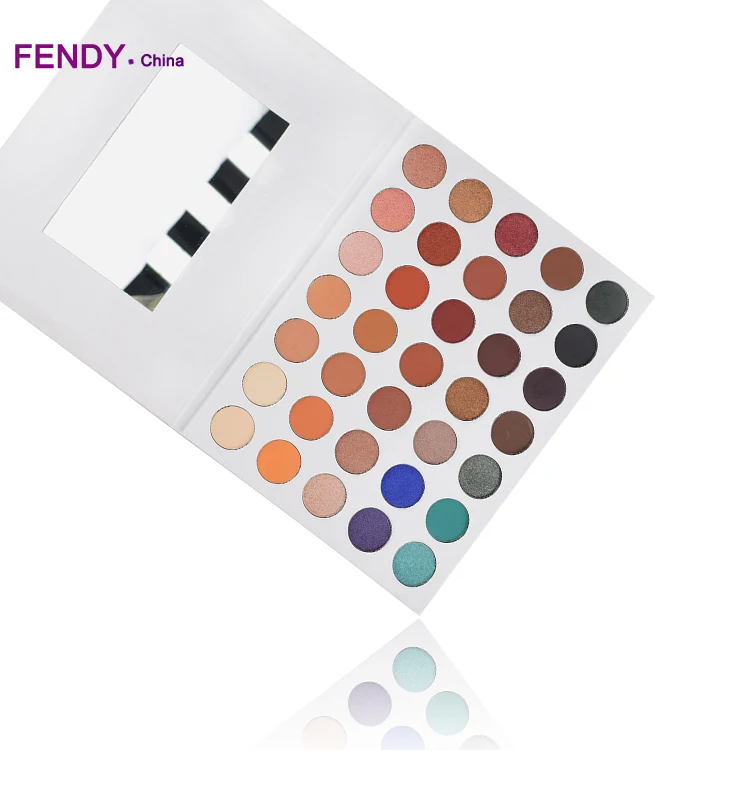 35 Colors Makeup Eyeshadow Palette Natural Nude Matte Shimmer Glitter Pigment Eye Shadow Palette