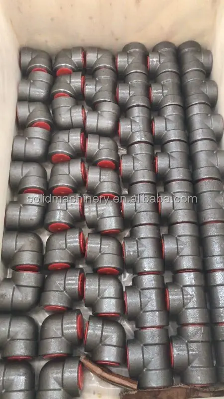 
High Pressure Carbon Steel pipe fittings cl3000 forged a105 90 elbow 