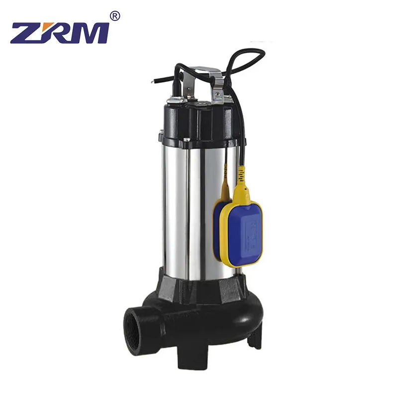 0.75Kw 220v/50hz Portable Submersible Centrifugal Sump Sewage Water Pumps