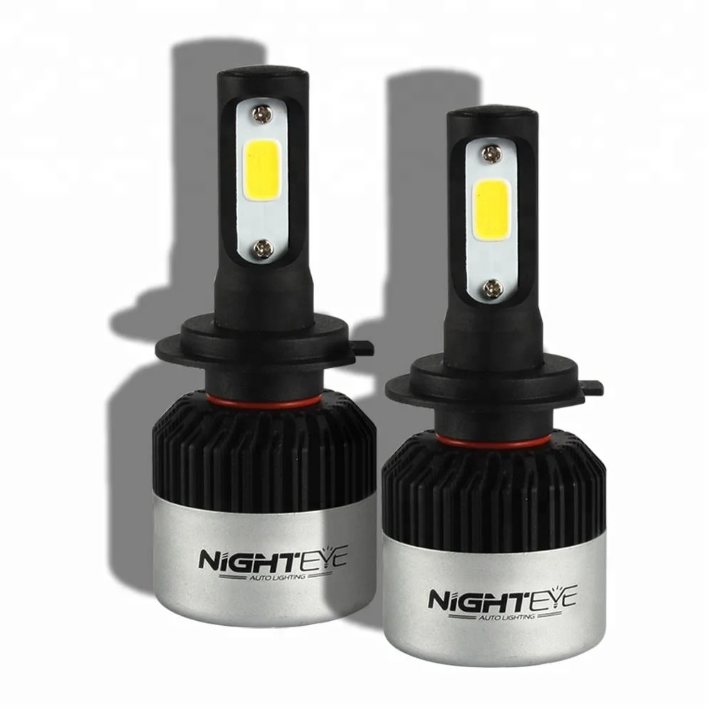 Novsight factory direct selling nighteye auto lighting system s2 h4 h7 led conversion kit car bulbs led headlight bulb h7
