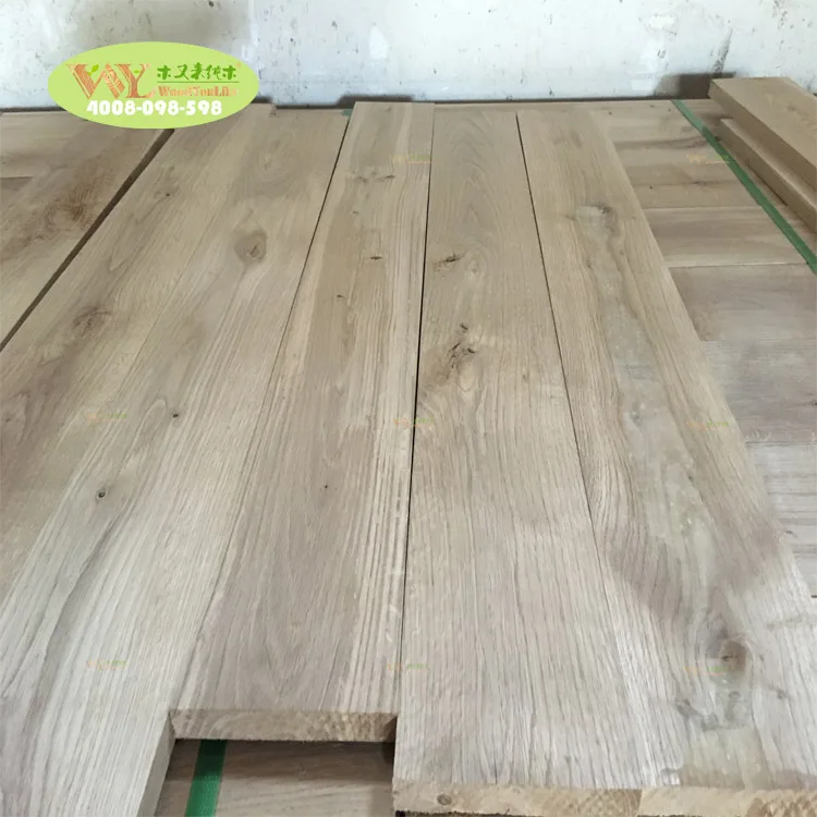 Industrial Brushed Ash Floor Ash Hardwood Flooring