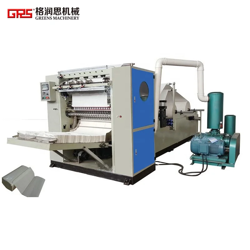 Hand Towel Tissue Paper Making Machine / Slitting Embossing V Folder Hand Towel Paper Machinery