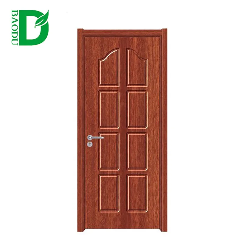Новый дизайн дешевые МДФ спальня ПВХ деревянные двери конструкции