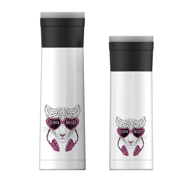 12 oz reusable 304 stainless steel insulation cups portable speaker music cup with 3D Printing custom logo