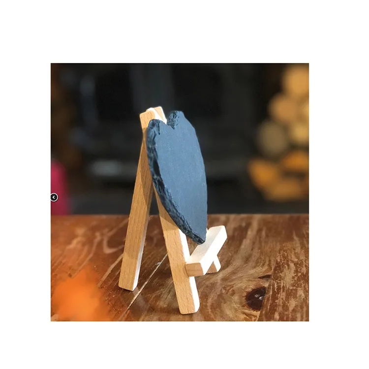 
Top Selling Creative Table Slate Mini Chalkboard With Easel 