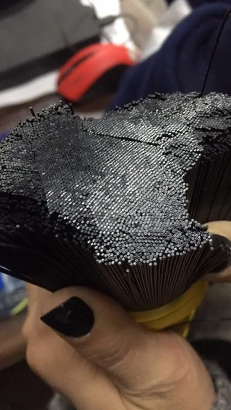 Hook and Loop Nylon Disc Brush for Carpet/ Floor/Car Cleaning