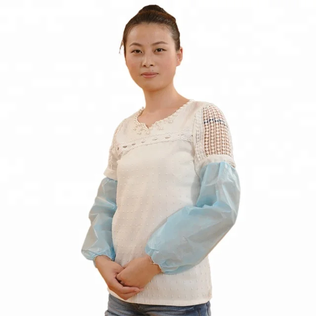 
Disposable PE Sleeve Cover plastic sleeve oversleeve, arm cover 