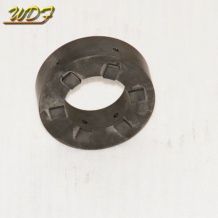 machining large quantity rubber colored plastic peek o rings