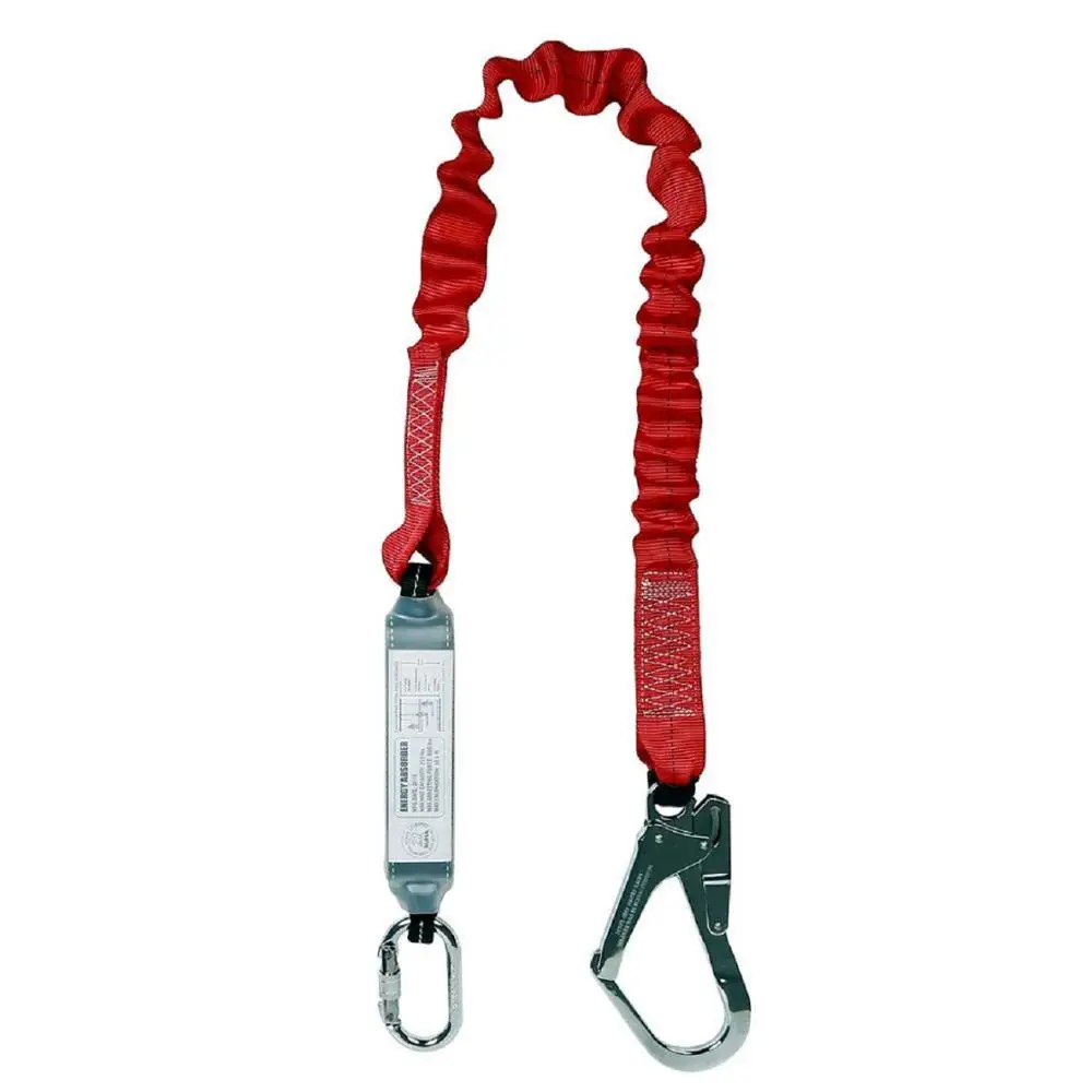 Fall Arrest Safety Harness Shock Absorbing  Lanyard