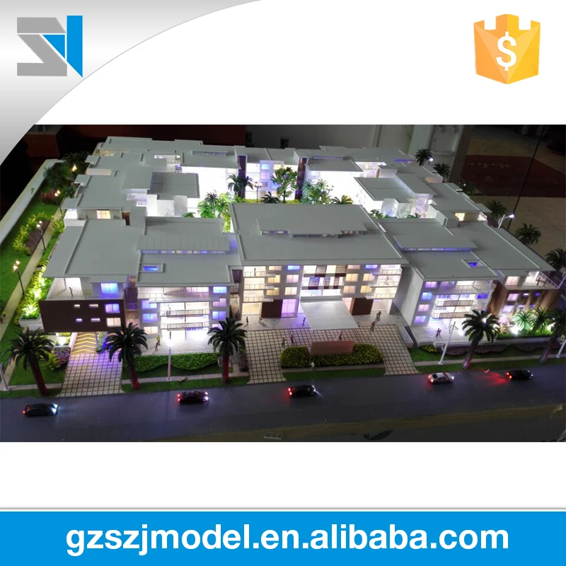 Красивый и прочный Австралийском пансионата построение 3d модели