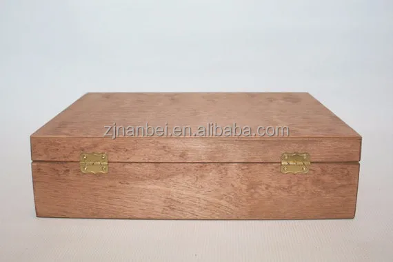 2024 Custom logo 12 compartments antique wooden tea chest boxes