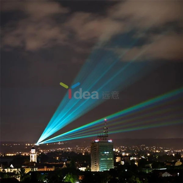 Outdoor High Power 20W 30W RGB Effects Sky Laser Light