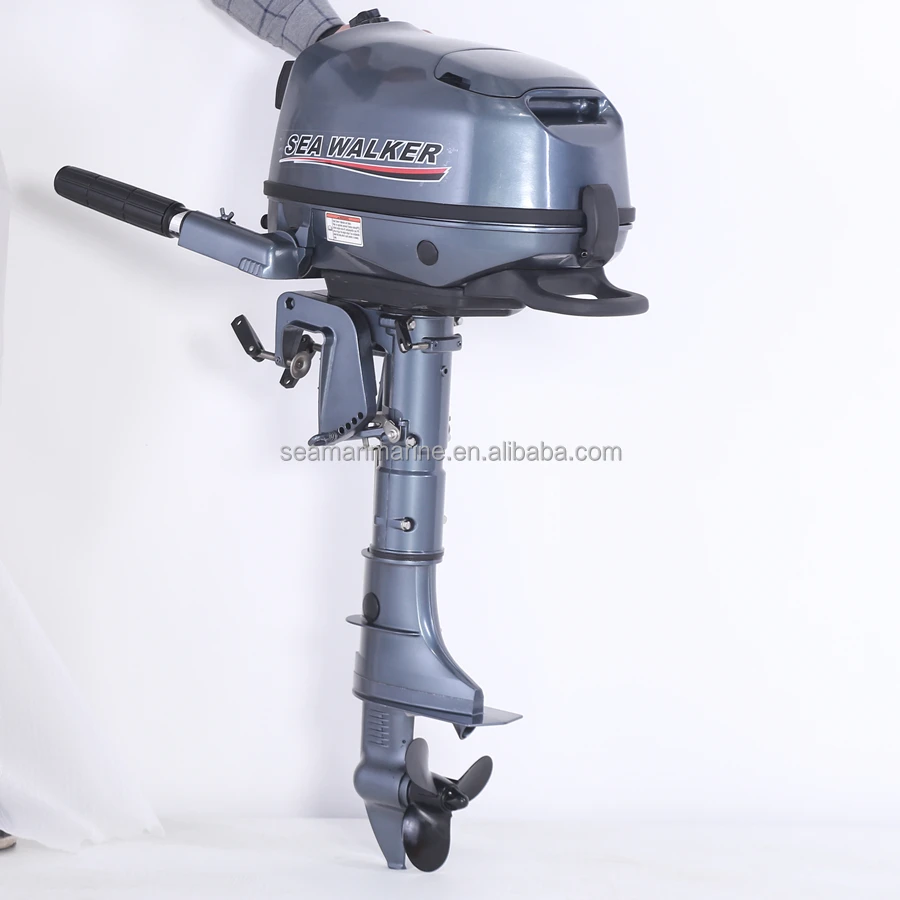 Seawalker лодочный мотор 6hp 4-х тактный короткий вал лодочный мотор для морской рыбалки
