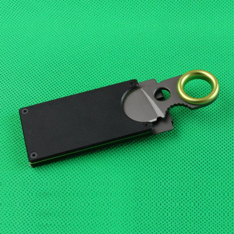 
2018 selling the best quality cost-effective products money clip knife wallet knife 