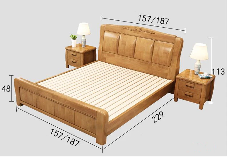 
Modern Bedroom Sets Wooden Storage Beds for Bedroom Furniture For Hotel 