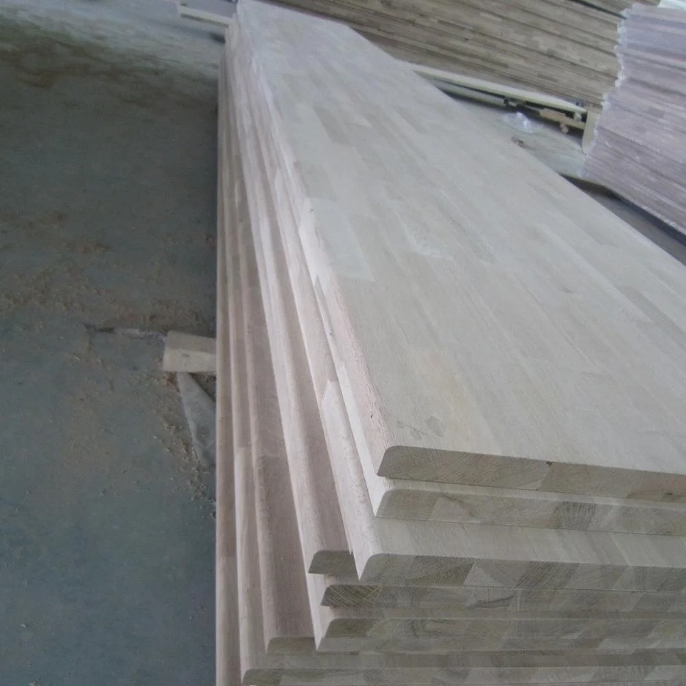 Best Quality white oak finger  jointed board / oak FJP /finger joint wood board
