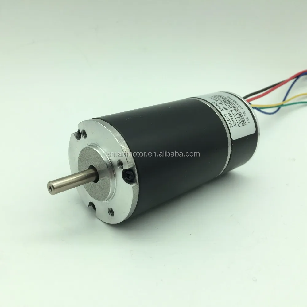 Diameter 42mm 24v brushless dc motor with 24 volt driver controller integrated, to replace dunker GR42 brushed motor