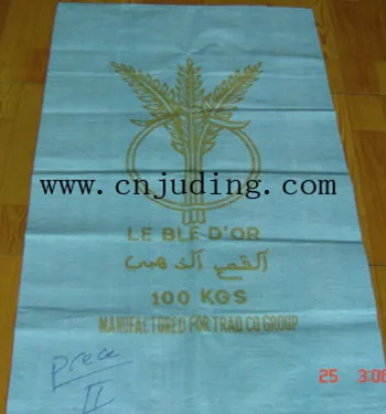 pe coated woven bag for calcium carbonate