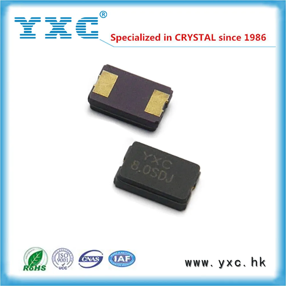 8 МГц 20ppm 20pF 5032 Керамический резонатор 2 pin SMD 8 МГц 8.000 МГц резонатор резонаторы YSX530GA Оптовая