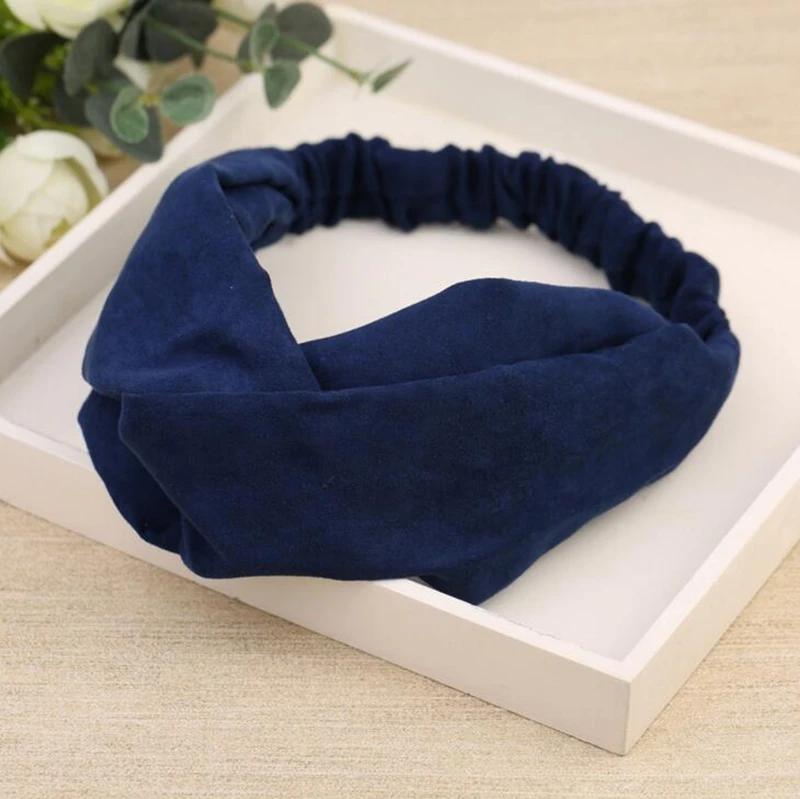 
2018 New Arrival Popular high quality hair band women cotton sport girl yoga headband wholesale 