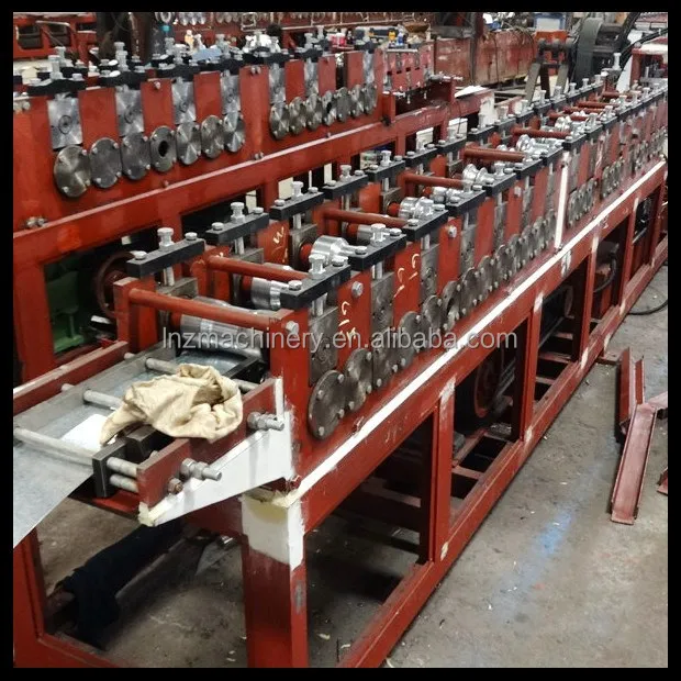 LMS perforating door roller shutter slats equipment roll forming machine
