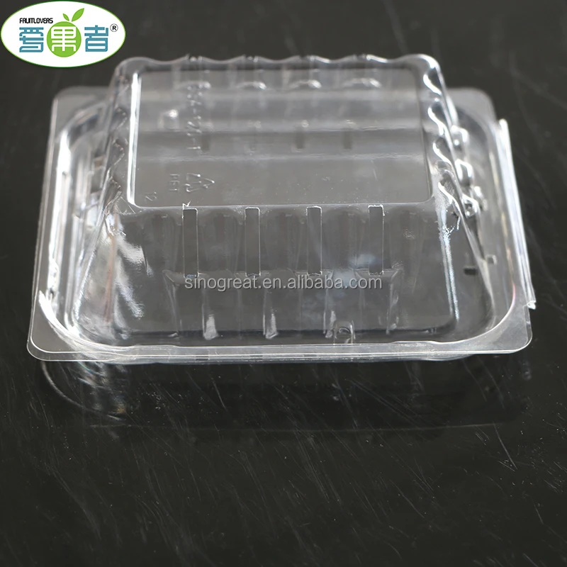 Chinese Supplier blister blueberry plastic fruit container packaging box