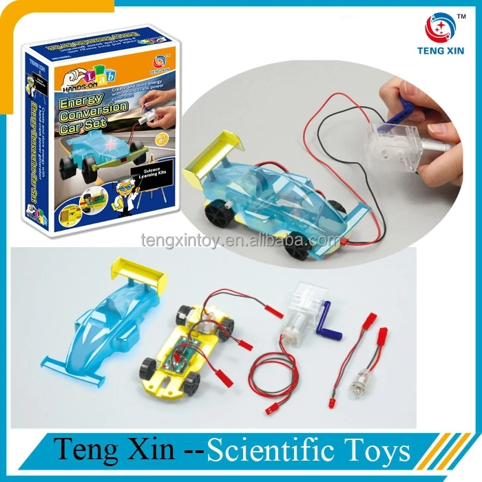 Экологичные diy ручной генератор игрушечных автомобилей для детей