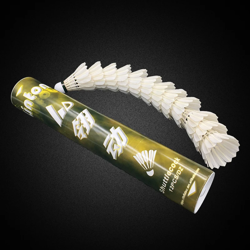 Class A duck feather shuttlecock same as victor for international tournament