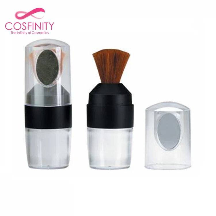 Factory wholesale CP05-1006 High Quality cheap cosmetic packaging loose powder jar cosmetic makeup brush