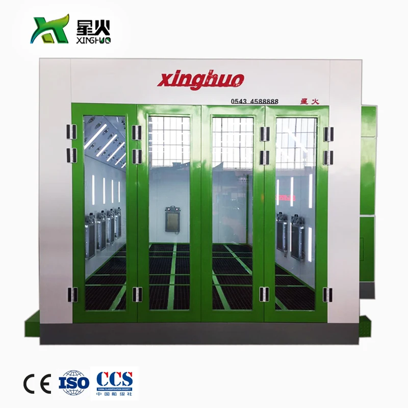 durable automatic portable car paint booth with CE certification