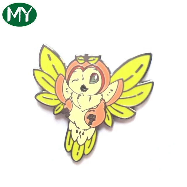 China manufacturers pink girl custom lapel pins hard enamel