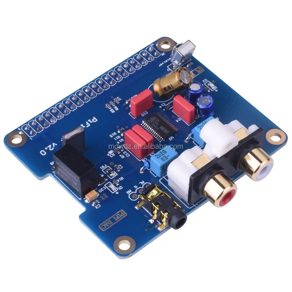for Raspberry Pi PIFI Digi DAC+ HIFI DAC Audio Sound Card Module I2S interface for Raspberry pi 3 2 Model B B+ Digital Audio Car