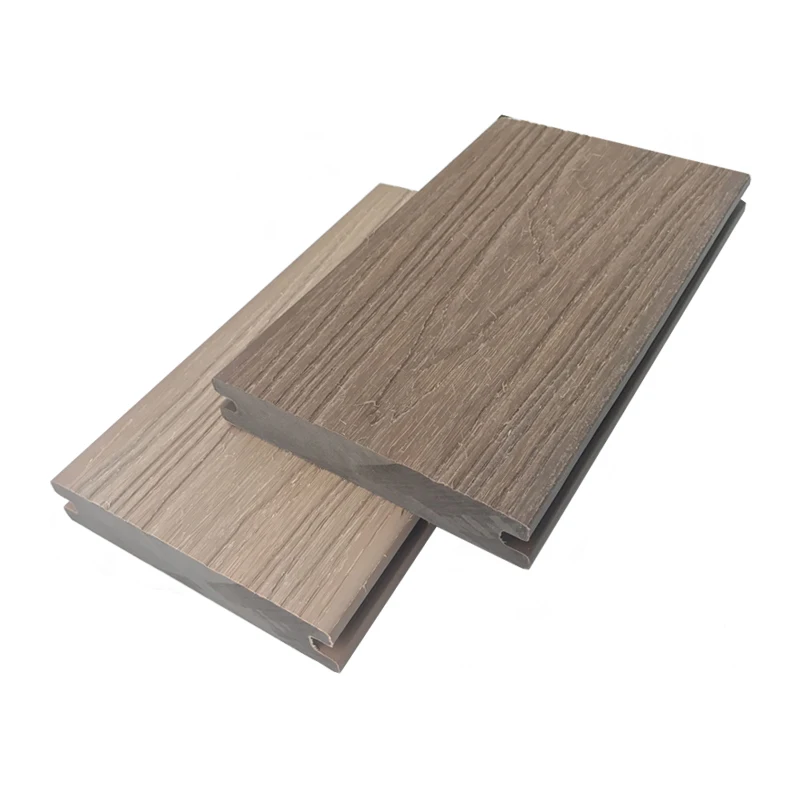 Waterproof Wpc Laminate Flooring Co-extrusion Soild Plastic Wood Floor Decking